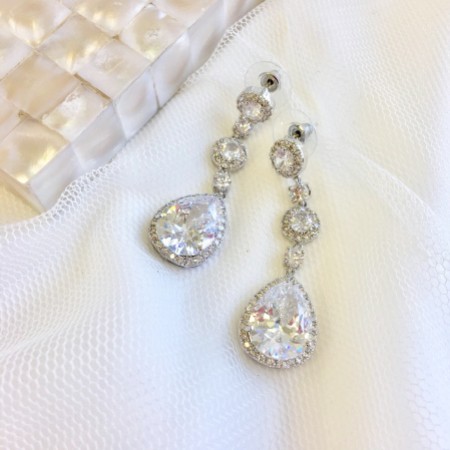 Wedding Earrings | Bridal Earrings | Lace and Favour