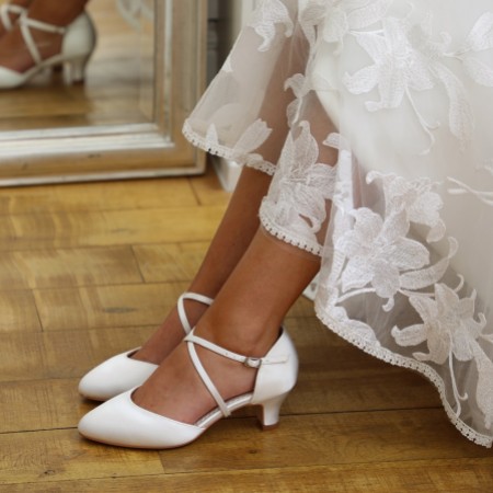 wide fit ivory shoes