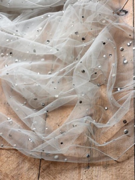 Diamante Veils | Wedding Veils with Crystals | Lace & Favour